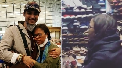 Irrfan Khan’s son Babil Khan shared a video of Sutapa Sikdar at a local store in Gangtok. Irrfan Khan’s son Babil Khan shared a video of Sutapa Sikdar at a local store in Gangtok.