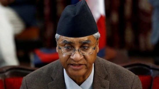 Sher Bahadur Deuba. (REUTERS)(HT_PRINT)