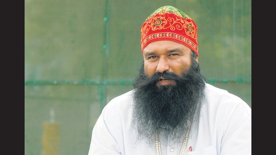 Jail officials said Dera Sacha Sauda chief Gurmeet Ram Rahim was sent for endoscopy at AIIMS as the facility is unavailable at Post-Graduate Institute of Medical Sciences (PGIMS), Rohtak. (HT File)