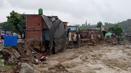 Chief minister Jairam Thakur appealed to tourists to avoid visiting high-risk areas following the flash floods.