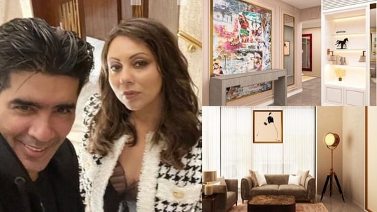 Gauri Khan designs Manish Malhotra's workspace. 