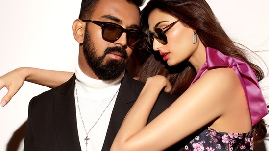 Rumoured couple Athiya Shetty and KL Rahul recently came together for a brand endorsement.