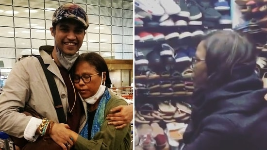 Irrfan Khan’s son Babil Khan shared a video of Sutapa Sikdar at a local store in Gangtok.