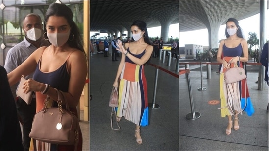 Video Sharadha Kapoor Xx - Shraddha Kapoor slays sexy, laidback airport look in â‚¹22.5k slip dress |  Fashion Trends - Hindustan Times