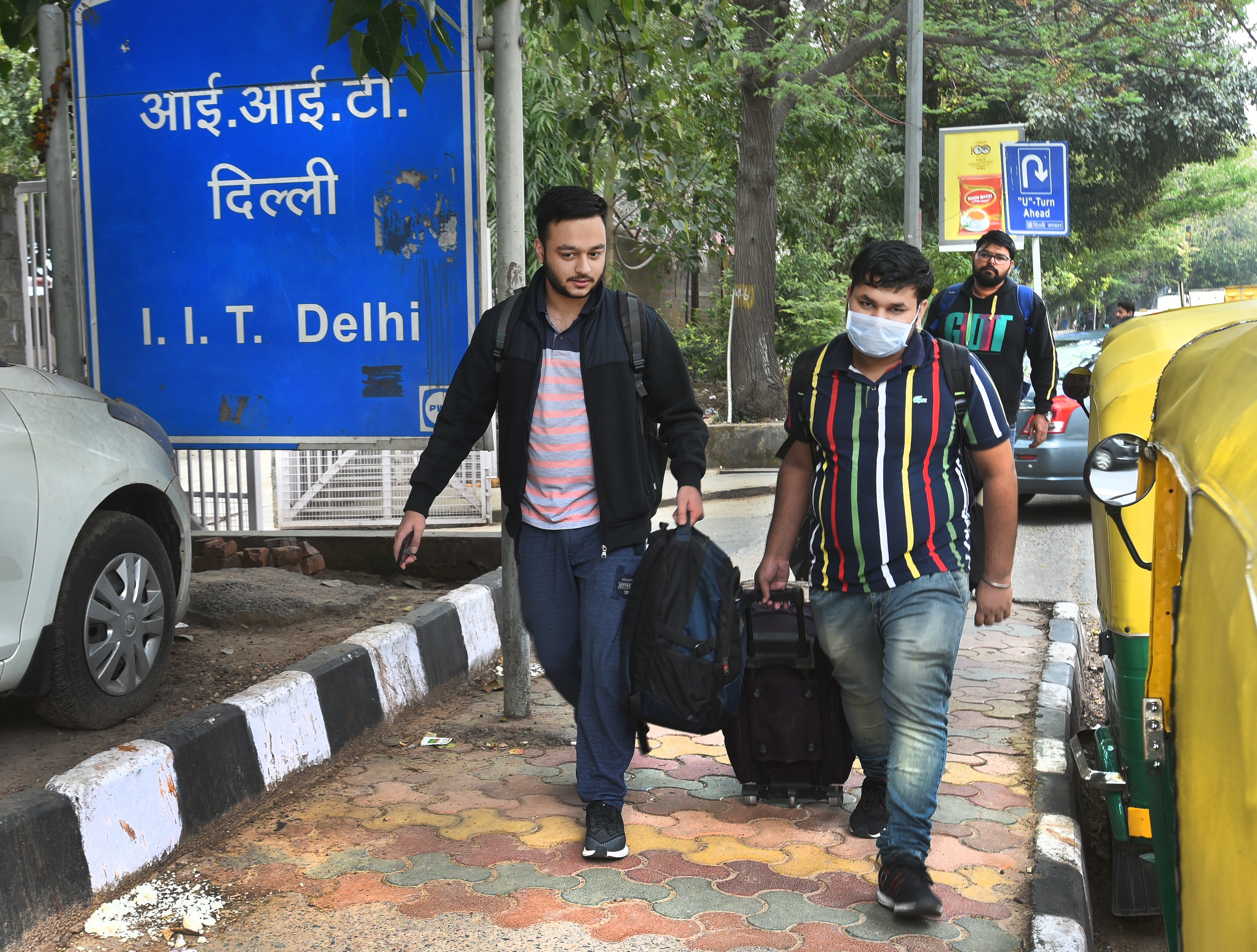 Kartikeya Gupta, a third year computer science student confesses that attending classes from home is a challenge. (Photo:Sushil Kumar/HT) Kartikeya Gupta, a third year computer science student confesses that attending classes from home is a challenge. (Photo:Sushil Kumar/HT)