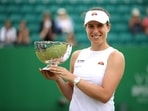Britain's Johanna Konta poses with the Nottingham Open trophy: File Image(Action Images via Reuters)