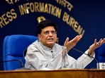 Union minister Piyush Goyal. Union minister Piyush Goyal.
