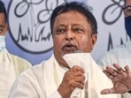 Mukul Roy, (PTI PHOTO.) Mukul Roy, (PTI PHOTO.)