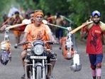 Uttarakhand is urging devotees to comply with the ban on this year’s Kanwar yatra to the state. (HT Photo/File) Uttarakhand is urging devotees to comply with the ban on this year’s Kanwar yatra to the state. (HT Photo/File)