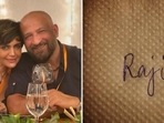 Mandira Bedi with late husband Raj Kaushal. Mandira Bedi with late husband Raj Kaushal.