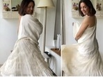 Neena Gupta twirled in an off-shoulder dress. Neena Gupta twirled in an off-shoulder dress.