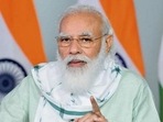 Prime Minister Narendra Modi will also be virtually inaugurating three additional projects, an aquatic gallery, a robotic gallery and a nature park on the same day at the Science City in Ahmedabad(PTI photo) Prime Minister Narendra Modi will also be virtually inaugurating three additional projects, an aquatic gallery, a robotic gallery and a nature park on the same day at the Science City in Ahmedabad(PTI photo)