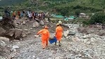 NDRF personnel continues rescue operations following flash floods at Boh village.(ANI) NDRF personnel continues rescue operations following flash floods at Boh village.(ANI)