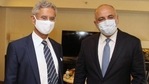 Afghanistan Foreign Minister Mohammad Haneef Atmar met Indian External Affairs Minister S Jaishankar, in Dushanbe on Tuesday. Afghanistan Foreign Minister Mohammad Haneef Atmar met Indian External Affairs Minister S Jaishankar, in Dushanbe on Tuesday.