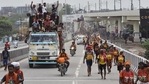 Kanwariyas carrying water from the Ganga River during the Kanwar Yatra ahead of Shivratri Festival, seen at GT Road near Dilshad Garden, in New Delhi.(Sanjeev Verma/ Hindustan Times File Photo) Kanwariyas carrying water from the Ganga River during the Kanwar Yatra ahead of Shivratri Festival, seen at GT Road near Dilshad Garden, in New Delhi.(Sanjeev Verma/ Hindustan Times File Photo)
