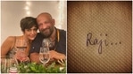 Mandira Bedi with late husband Raj Kaushal. Mandira Bedi with late husband Raj Kaushal.