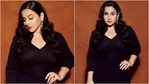 Vidya Balan in chic maxi and bold red lips says black dresses are a mood, we agree(Instagram/@balanvidya) Vidya Balan in chic maxi and bold red lips says black dresses are a mood, we agree(Instagram/@balanvidya)