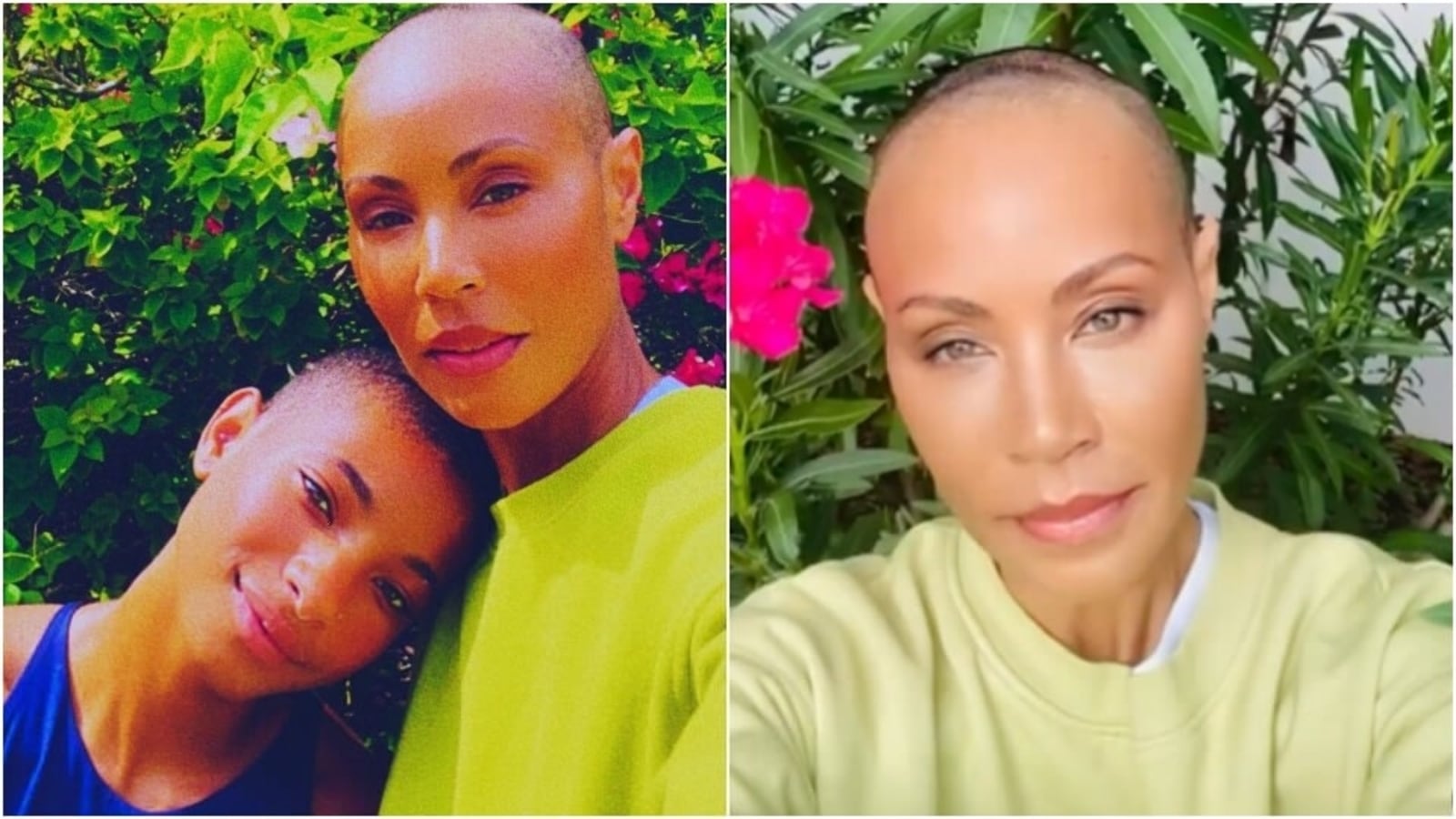 Jada Pinkett Smith shows how her hair is growing: Like I'm trying