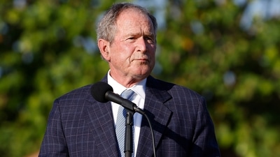 Former US President George W Bush. (AFP) Former US President George W Bush. (AFP)