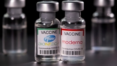 The EMA said there are good scientific grounds to expect the heterologous vaccination strategy to be safe and effective. (Reuters)