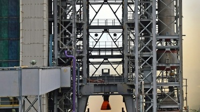 ISRO successfully conducted the hot test of the liquid propellant Vikas Engine for the core L110 liquid stage of the human-rated GSLV MkIII vehicle, as part of engine qualification requirements for the Gaganyaan programme. (ANI Photo) ISRO successfully conducted the hot test of the liquid propellant Vikas Engine for the core L110 liquid stage of the human-rated GSLV MkIII vehicle, as part of engine qualification requirements for the Gaganyaan programme. (ANI Photo)