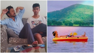Irrfan Khan's son Babil Khan has shares pictures of his private lake. Irrfan Khan's son Babil Khan has shares pictures of his private lake.