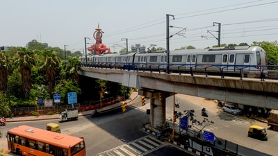 The Tughlakabad-Aerocity corridor of Delhi Metro came under the environmental scanner early this year when permission documents submitted before the forest department revealed the Metro’s plan to take this section from within the Ridge. (PTI file photo) The Tughlakabad-Aerocity corridor of Delhi Metro came under the environmental scanner early this year when permission documents submitted before the forest department revealed the Metro’s plan to take this section from within the Ridge. (PTI file photo)