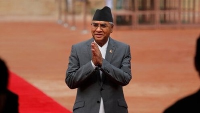 Nepal's newly appointed Prime Minister Sher Bahadur Deuba. (AP)
