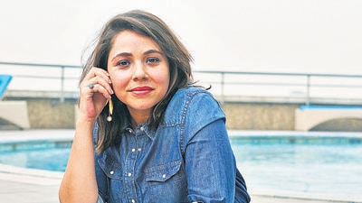 Last year after the unlock, Maanvi Gagroo says, the team of Four More Shots season 3 had started shooting but had to stop mid-way due to the second lockdown. (Photo: Tarasha/HT) Last year after the unlock, Maanvi Gagroo says, the team of Four More Shots season 3 had started shooting but had to stop mid-way due to the second lockdown. (Photo: Tarasha/HT)