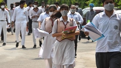 MP board class 10 result 2021: The Madhya Pradesh Board of Secondary Education (MPBSE) will release the class 10th result today. (Sanchit Khanna/HT PHOTO)