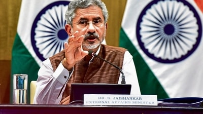 File photo of external affairs minister S Jaishankar. (HT photo) File photo of external affairs minister S Jaishankar. (HT photo)