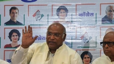 Congress leader Mallikarjun Kharge. (Pratik Chorge/HT photo) Congress leader Mallikarjun Kharge. (Pratik Chorge/HT photo)