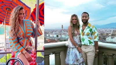 Chrissy Teigen ($39 Million): Being one of the world's highest-paid models, Chrissy still takes out time for her family and is raising two kids.  (Instagram/@chrissyteigen)
