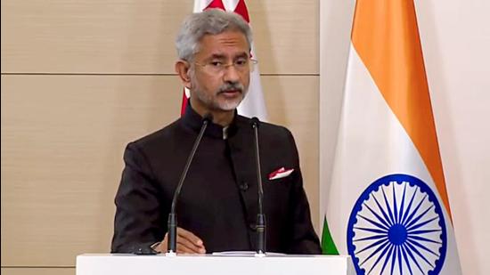 External affairs minister of India Dr S Jaishankar. (ANI)