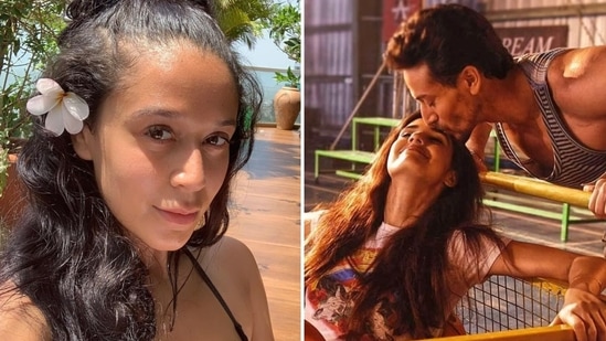 Krishna Shroff said that she got emotional while watching Baaghi 2.