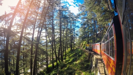 Shimla, Himachal Pradesh: You can fly to one of India's most sought after tourist destinations by catching a direct flight from Delhi. The travel duration is 1 hour 25 minutes.(Unsplash)