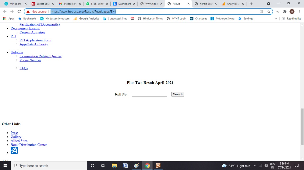 HPBOSE 12th result 2021 declared(HPbose.org) HPBOSE 12th result 2021 declared(HPbose.org)