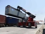 Despite a 68-day nationwide hard lockdown since March 25 last year, UP achieved 0.65% growth in exports in FY-21. (Bloomberg) Despite a 68-day nationwide hard lockdown since March 25 last year, UP achieved 0.65% growth in exports in FY-21. (Bloomberg)