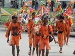 The Kanwar Yatra is an annual pilgrimage undertaken by the devotees of Lord Shiva.(AFP File Photo)