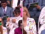 Priyanka Chopra seen with Prince William and Kate Middleton in the screengrab. Priyanka Chopra seen with Prince William and Kate Middleton in the screengrab.