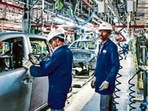 Dispatches of PVs to dealerships more than doubled to 231,633 units in June.(Bloomberg file photo) Dispatches of PVs to dealerships more than doubled to 231,633 units in June.(Bloomberg file photo)