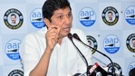 "Milestone of 100,000 signatures reached by AAP in its ongoing signature campaign against BJP-ruled MCD’s harsh new policies and increase in taxes," AAP’s chief spokesperson Saurabh Bhardwaj said.(ANI) "Milestone of 100,000 signatures reached by AAP in its ongoing signature campaign against BJP-ruled MCD’s harsh new policies and increase in taxes," AAP’s chief spokesperson Saurabh Bhardwaj said.(ANI)