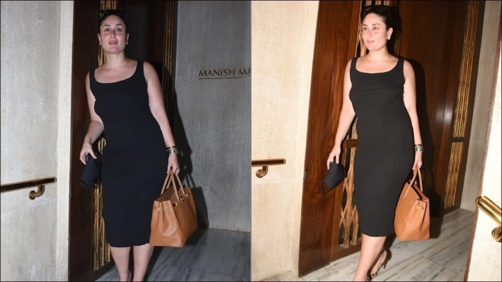 Kareena Kapoor Khan Stuns In A Black Strapless Gown