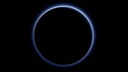 This image of Pluto was shared by Nasa on Instagram.