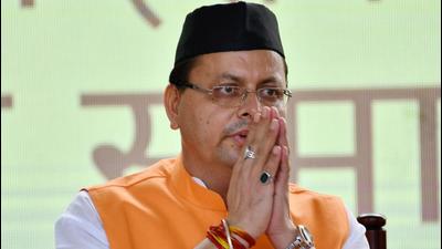 Uttarakhand chief minister Pushkar Singh Dhami. (PTI) Uttarakhand chief minister Pushkar Singh Dhami. (PTI)