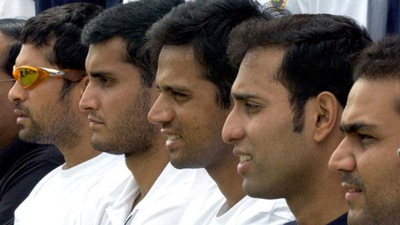 The Fab 5 of Indian cricket - (From Left) Tendulkar, Ganguly, Dravid, Laxman and Sehwag (Getty Images) The Fab 5 of Indian cricket - (From Left) Tendulkar, Ganguly, Dravid, Laxman and Sehwag (Getty Images)