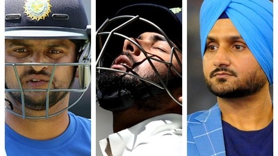 Suresh Raina and Harbhajan Singh sent wishes of speedy recovery to Rishabh Pant. (File)