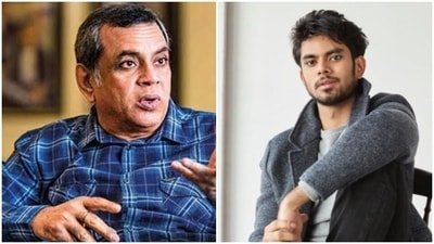Paresh Rawal and his son Aditya Rawal. Paresh Rawal and his son Aditya Rawal.