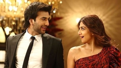 Shilpa Shetty with Meezaan in Hungama 2.