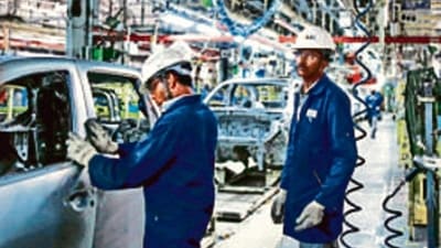 Dispatches of PVs to dealerships more than doubled to 231,633 units in June. (Bloomberg file photo) Dispatches of PVs to dealerships more than doubled to 231,633 units in June. (Bloomberg file photo)